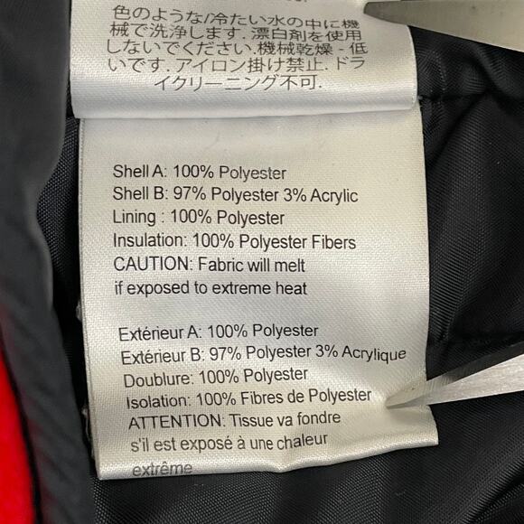 Obermeyer Vest Kid's Size 6 Red Black Plaid Sherpa Full Zip Outdoor Ski Children - Picture 7 of 9